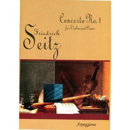 Concerto No.1 For Violon and Piano - Friedrich Seitz, editura Arpeggione