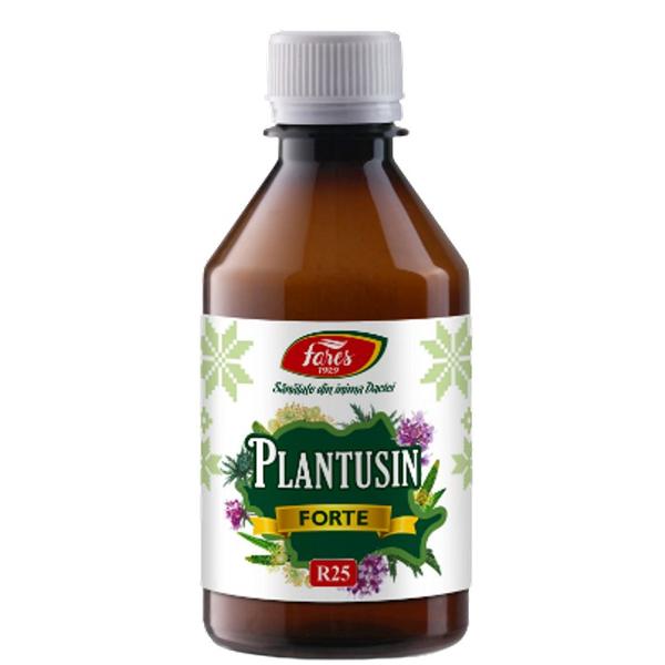 Sirop Plantusin Forte R25 Fares, 250 ml