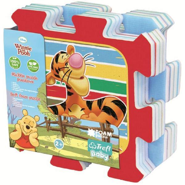 Puzzle trefl din spuma ursuletul winnie puh