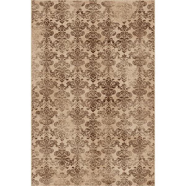  covor modern, daffi 13121, bej/maro, 120x170 cm, 1700 gr/mp