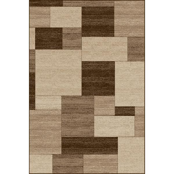 Covor modern, daffi 13027, bej/maro, 80x150 cm, 1700 gr/mp