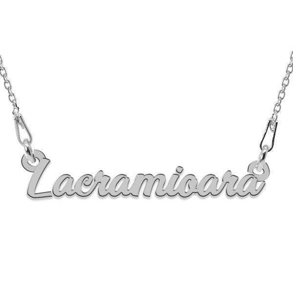 Colier argint 925, nume lacramioara 45 cm