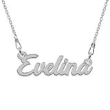 Colier Argint 925, Nume Evelina 45 cm