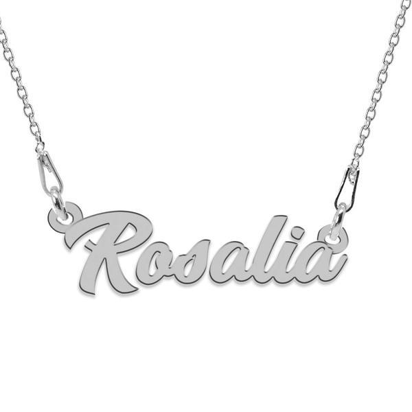 Colier argint 925, nume rosalia, 45 cm