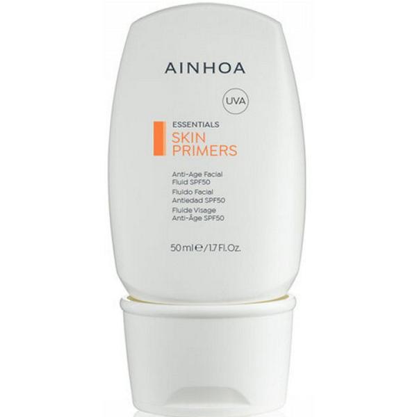 Fluid Facial SPF50 – Ainhoa Skin Primers Anti-Age Facial Fluid SPF50, 50 ml Ainhoa imagine noua