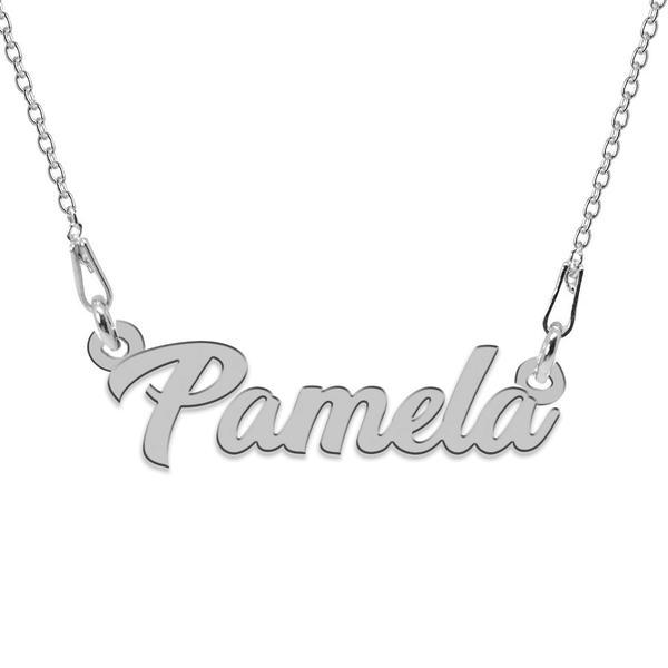 Colier argint 925, nume pamela 45 cm