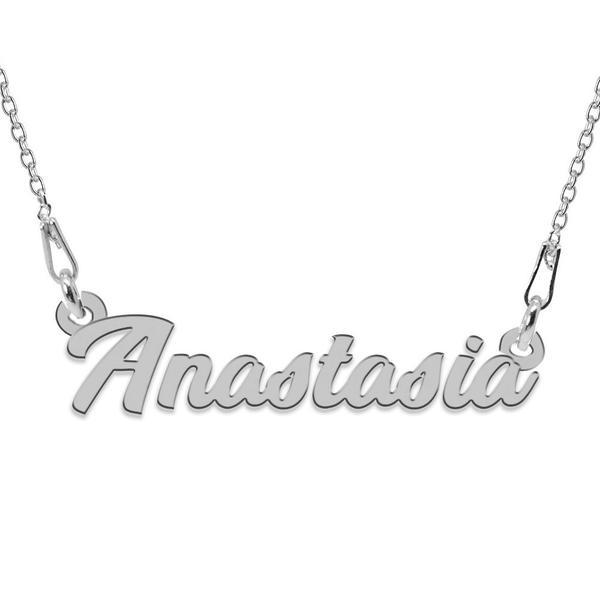 Colier Argint 925, Nume Anastasia 45 cm
