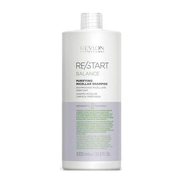 Sampon Micelar Purifiant - Revlon Professional Re/Start Balance Purifying Micellar Shampoo, 1000 ml image0