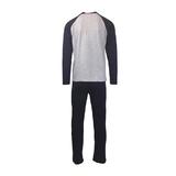 pijama-pentru-barbat-univers-fashion-bluza-gri-deschis-cu-logo-pe-piept-pantaloni-lungi-bleumarin-2xl-2.jpg