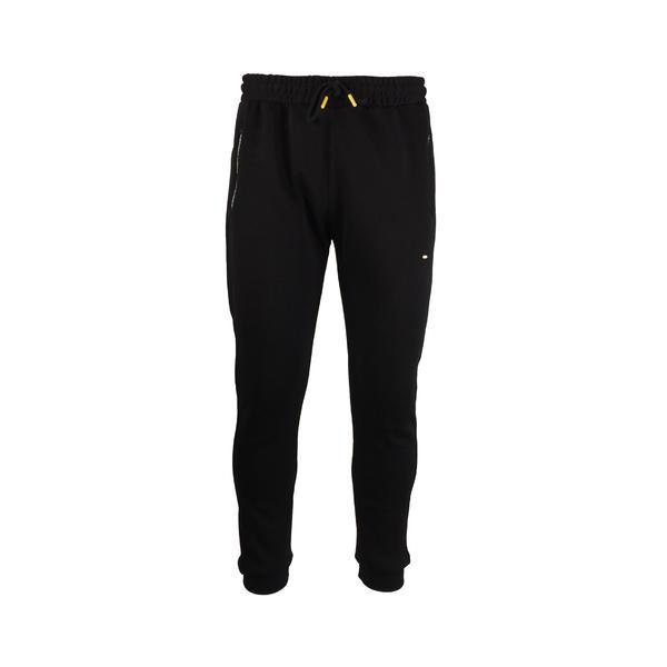 Pantaloni trening barbat universal fashion, negru, 2 buzunare laterale si un buzunar la spate cu fermoare, vatuit la interior, xl