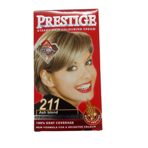 Short life - vopsea pentru par rosa impex prestige, nuanta 211 ash blond
