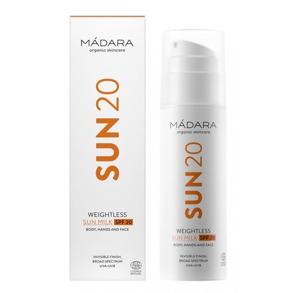 Lapte de soare delicat spf 20 madra 150ml