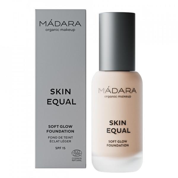Fond de ten organic skin equal 10 porcelain, madara, 30ml