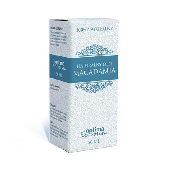 Ulei natural de Macadamia, Optima Natura, pentru ingrijirea delicata a pielii 50 ml esteto.ro