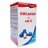 Colagen + Vitamina C Favisan, 70 capsule