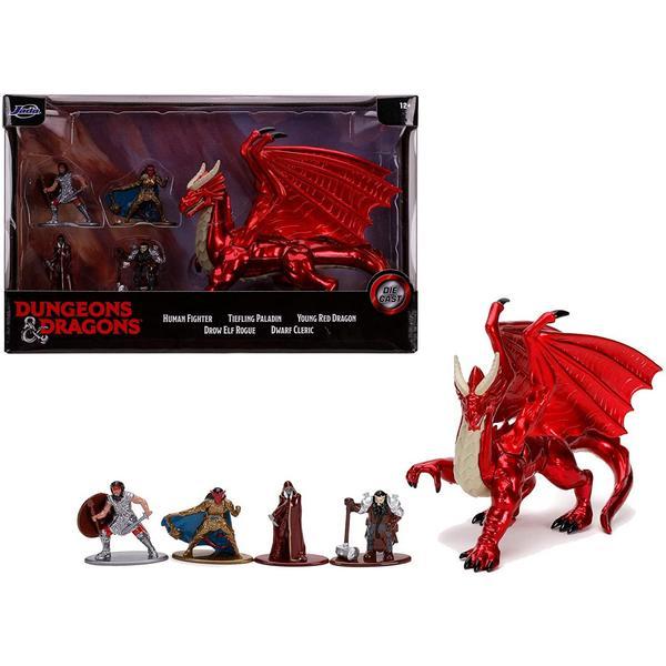  set 5 nano figurine din metal dungeons dragons 4 cm