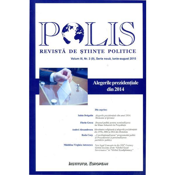 Polis vol.3 nr.3(9). serie noua, editura institutul european