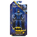 Figurina Batman 15 Cm cu Costum Blue Metal Tech