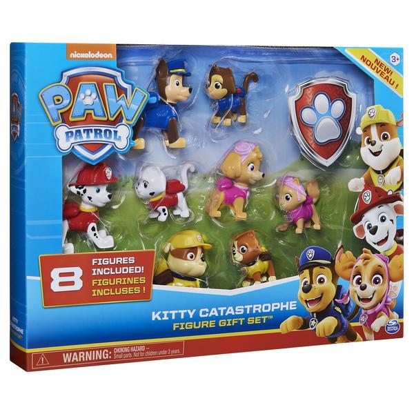 Set 8 figurine seria pisicutele nazdravane patrula catelusilor