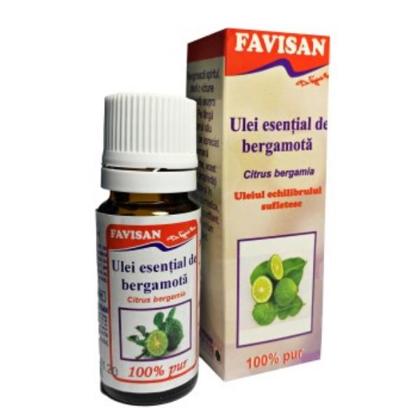 Ulei Esential de Bergamota Favisan, 10 ml