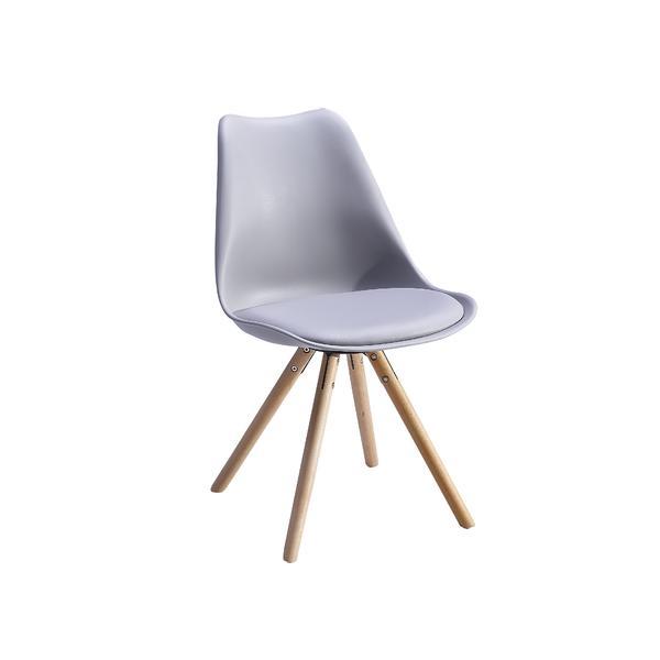 Scaun living nordby gri, 48x42x80 cm - unicspot ro