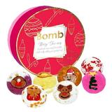 Set cadou Merry Chic-mas Creamer, 7 produse, bile de baie 7x160g, Bomb Cosmetics