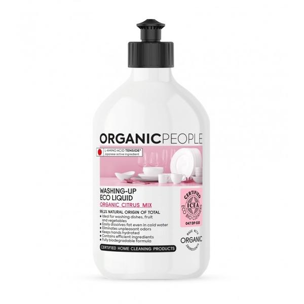 Detergent Ecologic pentru Vase Citrus Mix Organic People, 500 ml