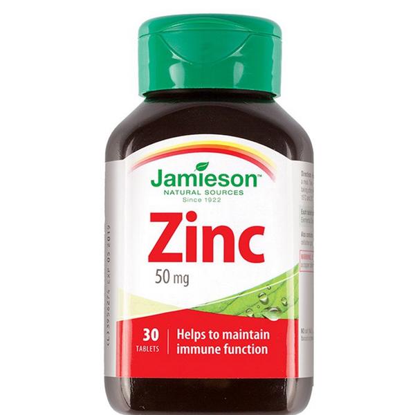 Zinc 50 mg - Jamieson, 30 comprimate