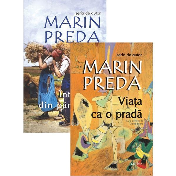 Pachet: Intalnirea din pamanturi + Viata ca o prada - Marin Preda, editura Cartex