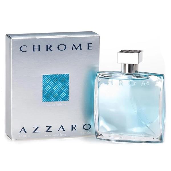 Apa de toaleta azzaro chrome, barbati, 100 ml