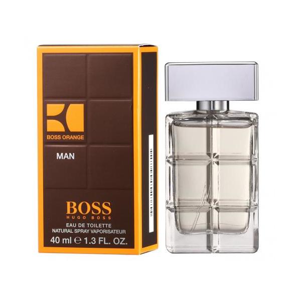 Apa de toaleta hugo boss boss orange man, barbati, 40 ml
