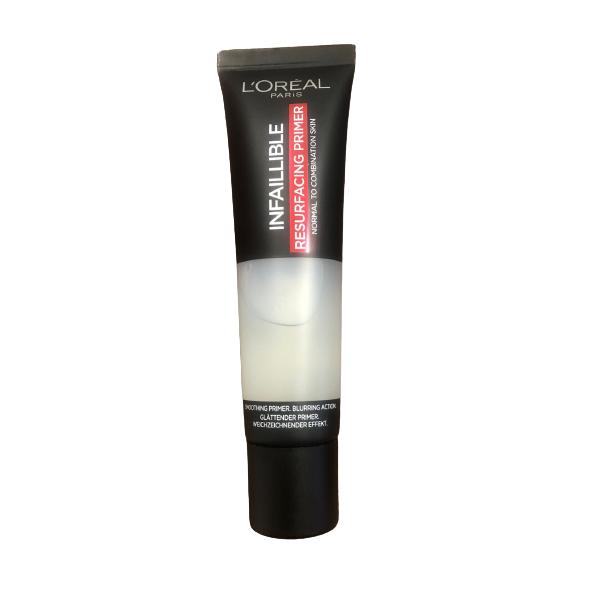 Baza pentru machiaj pentru ten normal si mixt - l'oreal paris infaillible resurfacing primer normal to combination skin, 35 ml