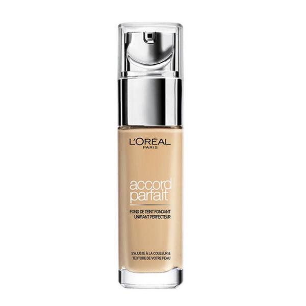 Fond de ten - l'oreal paris accord parfait, nuanta 4.d/4.w golden natural, 30 ml