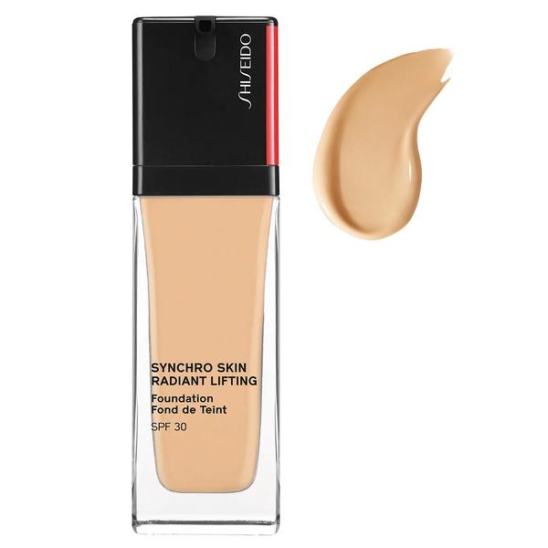 Fond de Ten Radiant – Shiseido Synchro Skin Radiant Lifting Fundation SPF 30, nuanta 160 Shell, 30 ml