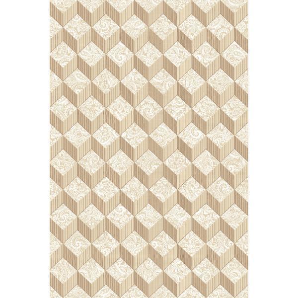 Covor modern, cardinal 25505-110, bej, 160x230 cm, 2300 gr/mp