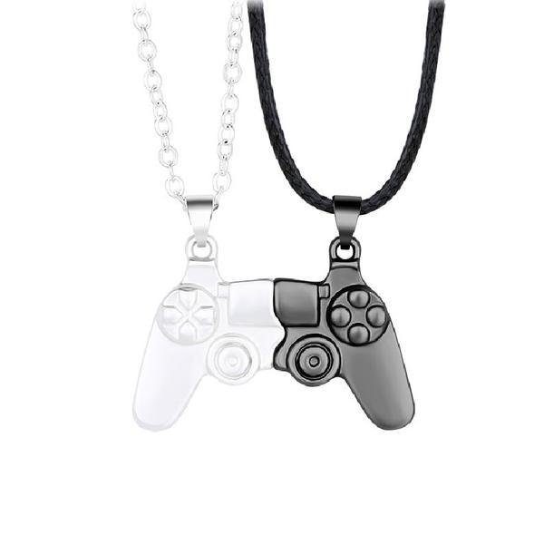 Set 2 lantisoare cu magnet pandantiv maneta gaming, Oem
