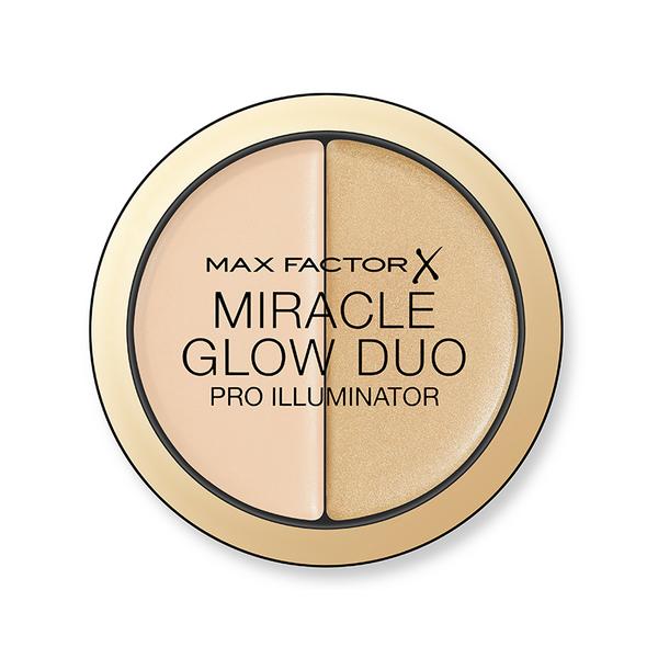 Iluminator pentru Ten – Max Factor Miracle Glow Duo Pro Illuminator, nuanta 10 Light, 11 g Max Factor esteto.ro