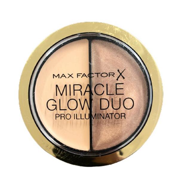 Iluminator pentru ten - max factor miracle glow duo pro illuminator, nuanta 20 medium, 11 g
