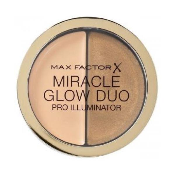 Iluminator pentru Ten – Max Factor Miracle Glow Duo Pro Illuminator, nuanta 30 Deep, 11 g