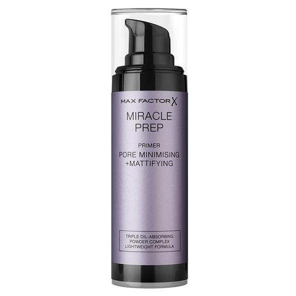 Baza pentru Machiaj Matifianta – Max Factor Miracle Prep Primer Pore Minimising + Mattifying, 30 ml