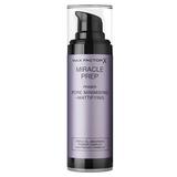 Baza pentru Machiaj Matifianta - Max Factor Miracle Prep Primer Pore Minimising + Mattifying, 30 ml