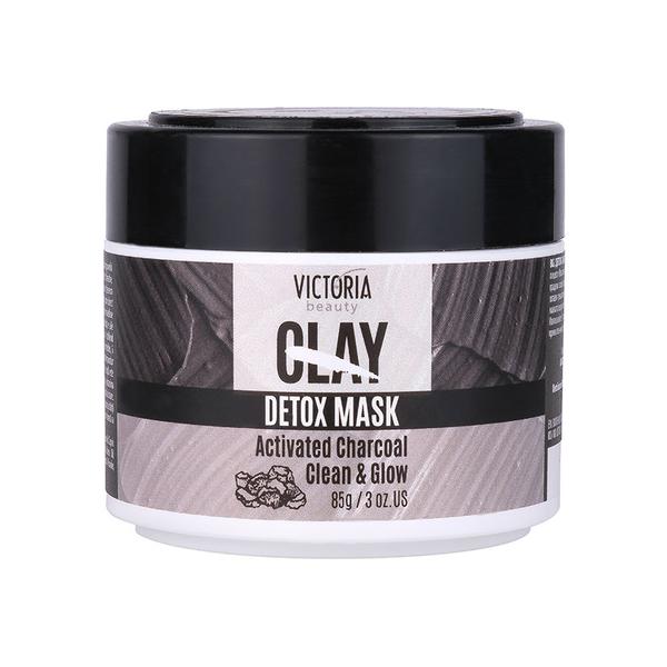 Masca Detoxifiere-Curatare cu Carbune Activ Clay Detox Mask Victoria Beauty Camco, 85 g Activ imagine 2022