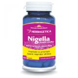 Nigella Chimen Negru Herbagetica 530 mg, 60 capsule