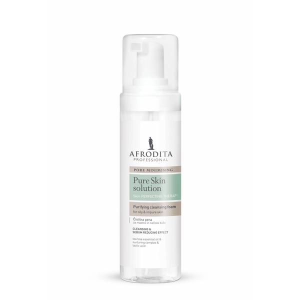 Spuma de Curatare – Cosmetica Afrodita Pure Skin Solution Purifying Cleansing Foam, 200 ml