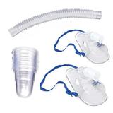 Kit accesorii RedLine Nova3, tub extensibil, 2 masti, 60 cupe medicament, pentru aparat aerosoli cu ultrasunete RedLine Nova U400