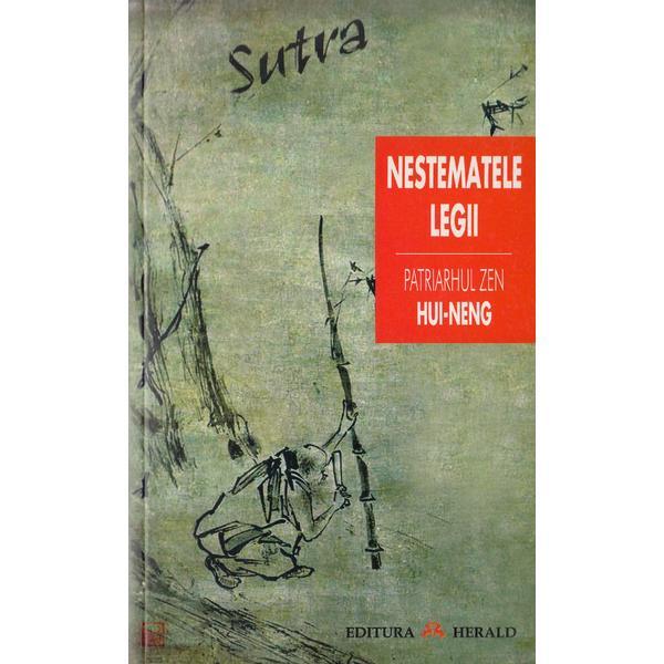 Sutra nestematele legii - patriarhul zen hui-neng, editura herald