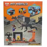 set-de-constructie-leduo-myworld-of-minecraft-black-dragon-mobil-388-piese-2.jpg