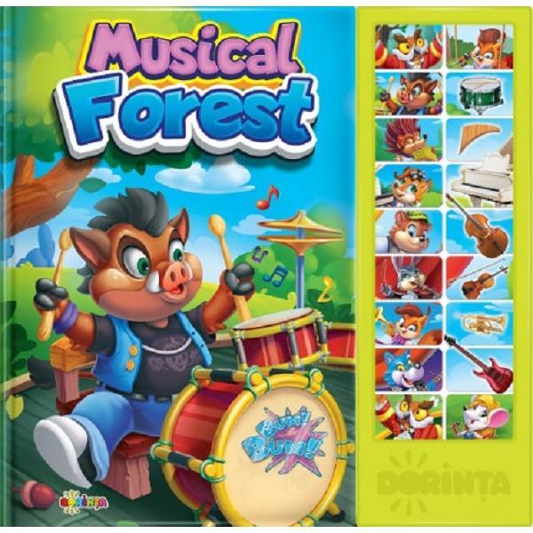 Sound book. musical forest, editura dorinta