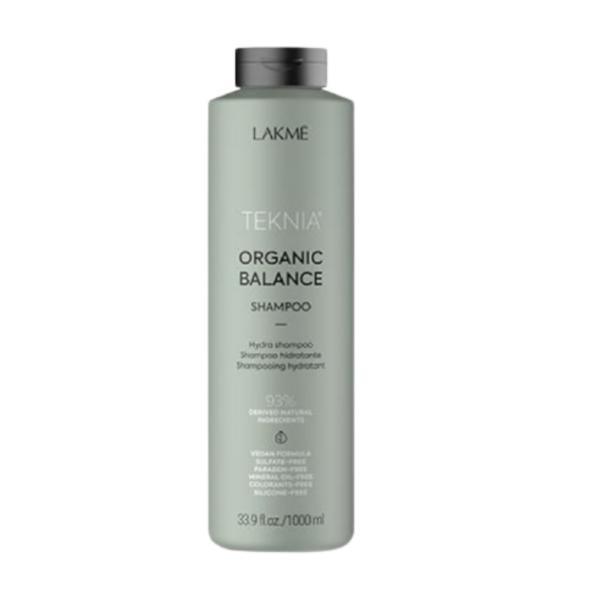 Sampon de hidratare fara sulfati, Lakme Organic Balance Shampoo, 1000 ml esteto.ro