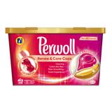 Detergent Capsule pentru Rufe Colorate - Perwoll Renew & Care Caps All-in-1 for All Colors, 18 buc